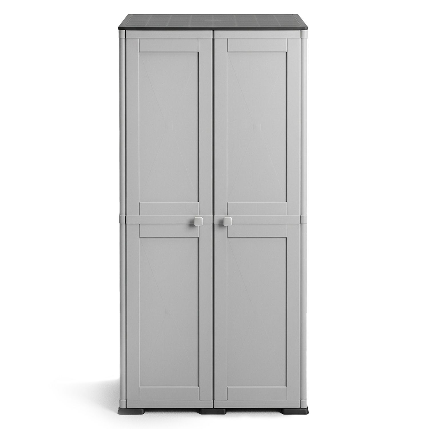 Hailo 361083 Cassonetto Estraibile Per Rifiuti: 3 Scomparti, 43 Litri, Per Ante 50 Cm, Sistema Di Separazione, Colore Grigio Scuro, Made In Germany