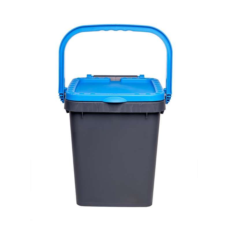 1 Pezzo Pattumiera A Parete Con Coperchio Scorrevole, Contenore Rifiuti Di Grande Capacà Per Casa, Cucina, Bagno, Soggiorno, 10l, Colore Nero | SHEIN ALIA