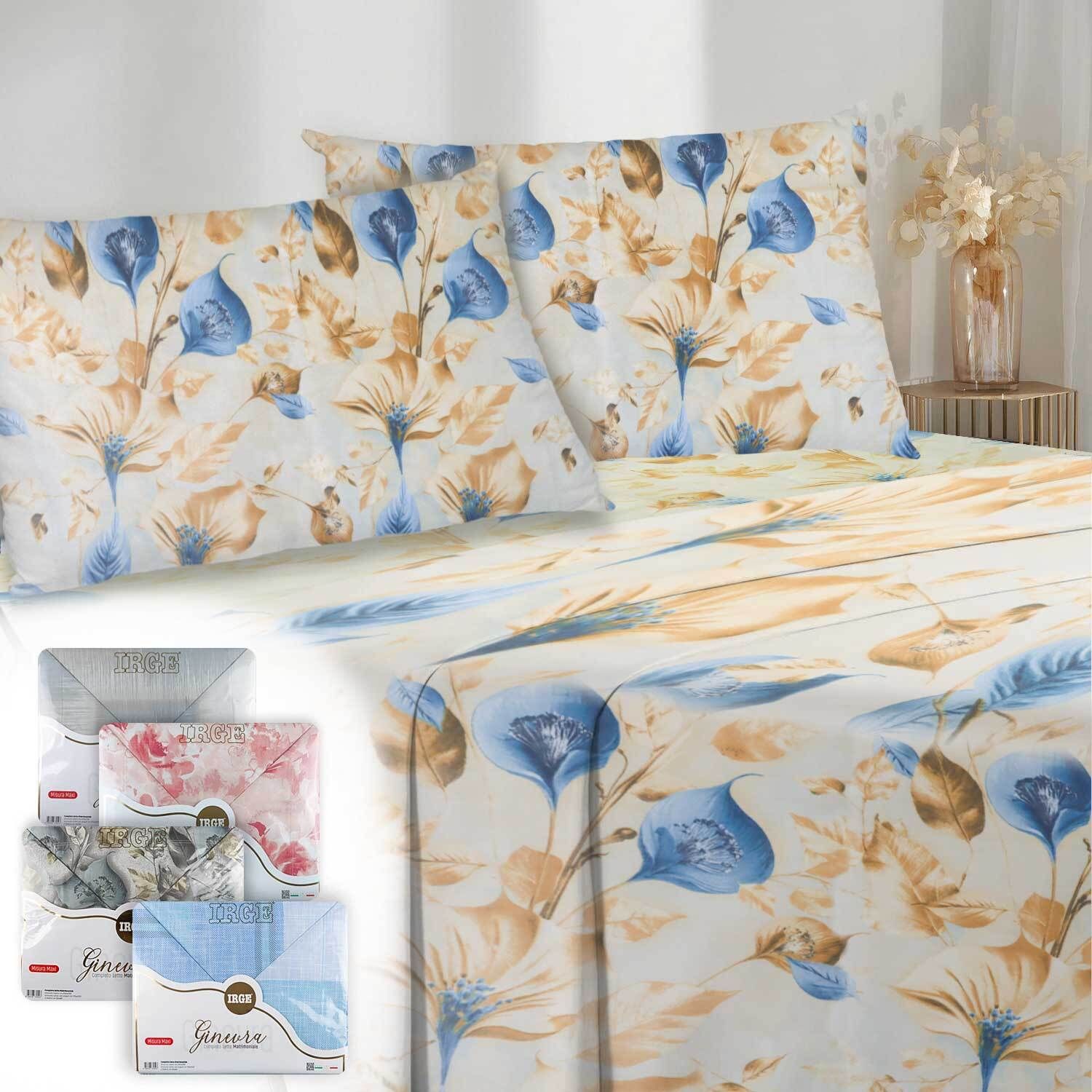 Lenzuola Matrimoniali Irge Modello Marta In 100 % Cotone - Intimo Altieri - Shop - Foto 7