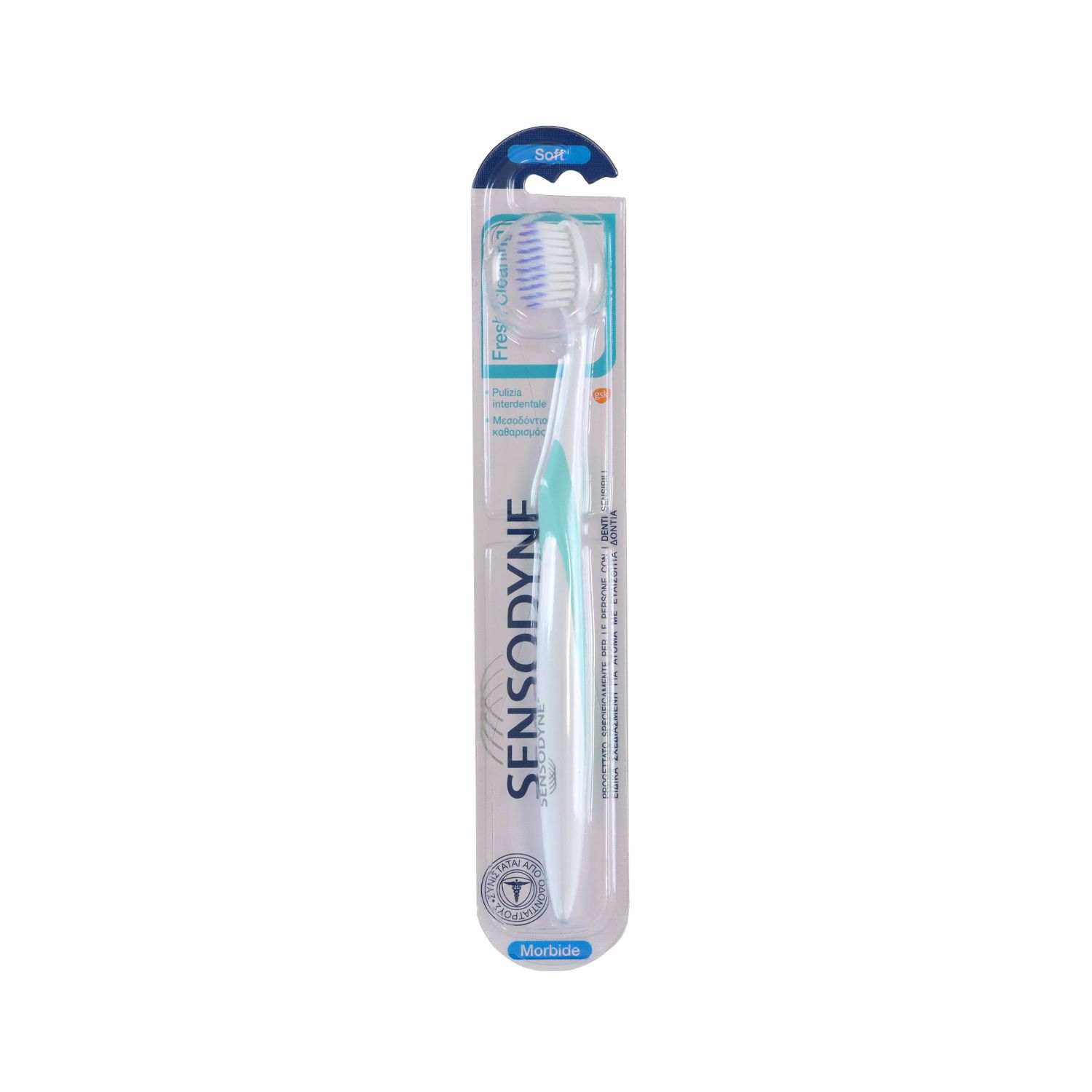 SENSODYNT Igienizzante Spazzolini da denti - Sterilizzatore Spazzolini da denti con Luce UV-C e Ventilazione - Sterilizzatore Spazzolini - Porta Spazzolino Elettrico da Muro per 2 Spazzolini
