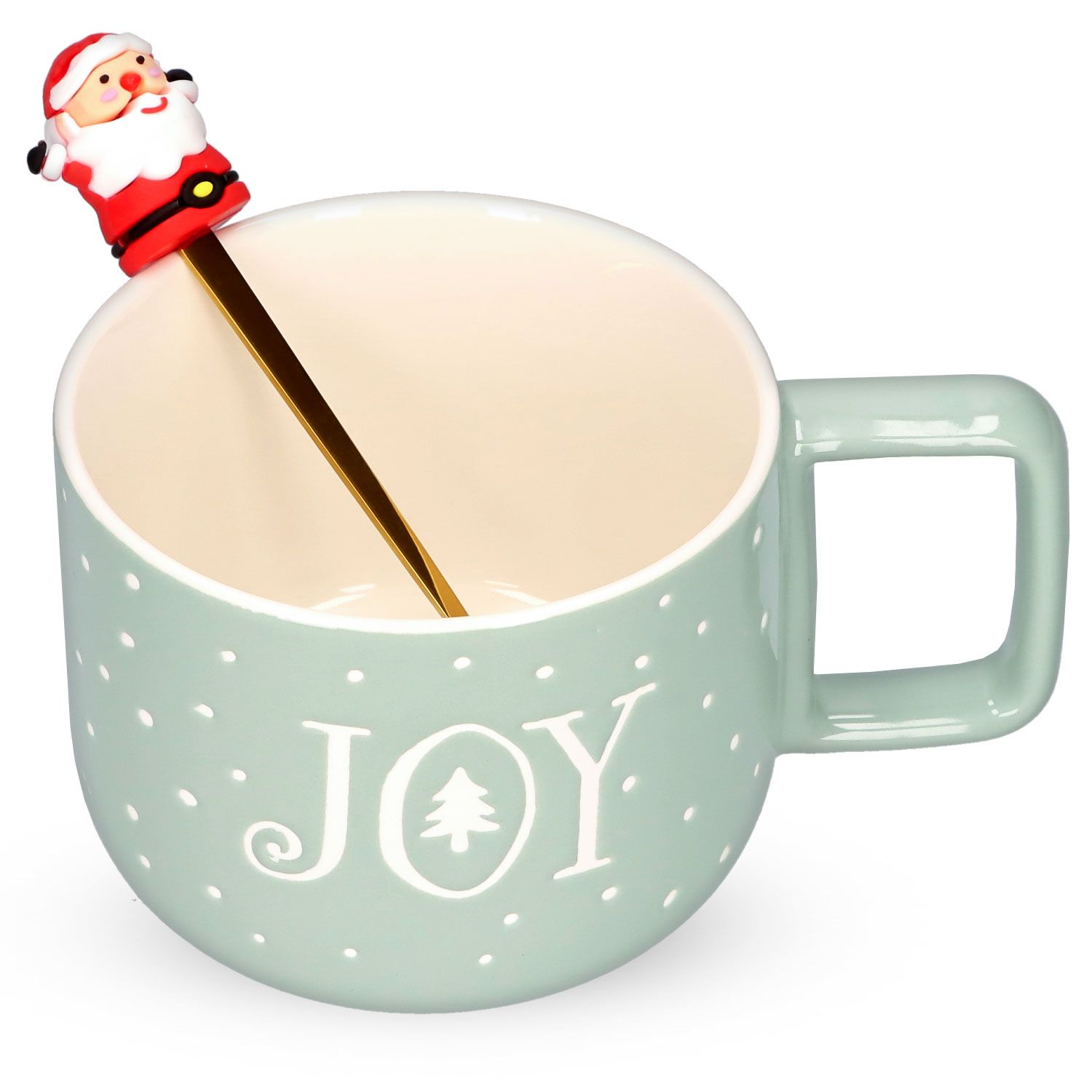 Tazzone Latte Tognana UP & DOWN Gnomi – 300 Cc – Modello Casuale Tra 4 Design – Tazza Natalizia