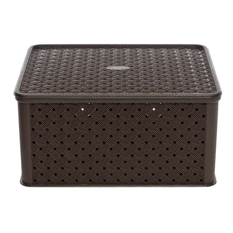 Scatola Multiuso Pieghevole Tontarelli 32 Litri - 47,5x35x23 Cm - Design Creativo E Durevole - Foto 7