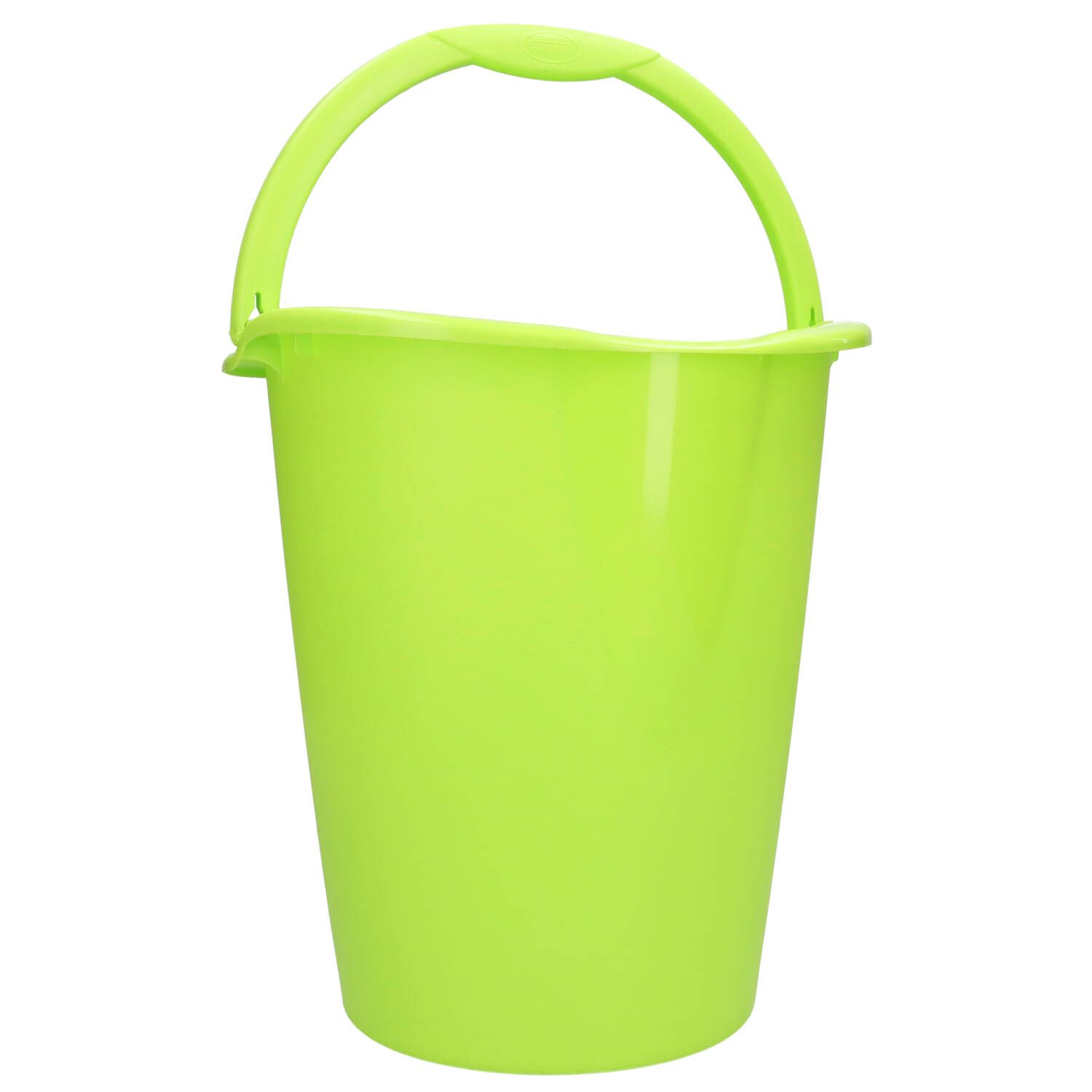 Secchio Winco 10 Litri Con Beccuccio Versatore – Plastica Resistente, Rosso, Graduato