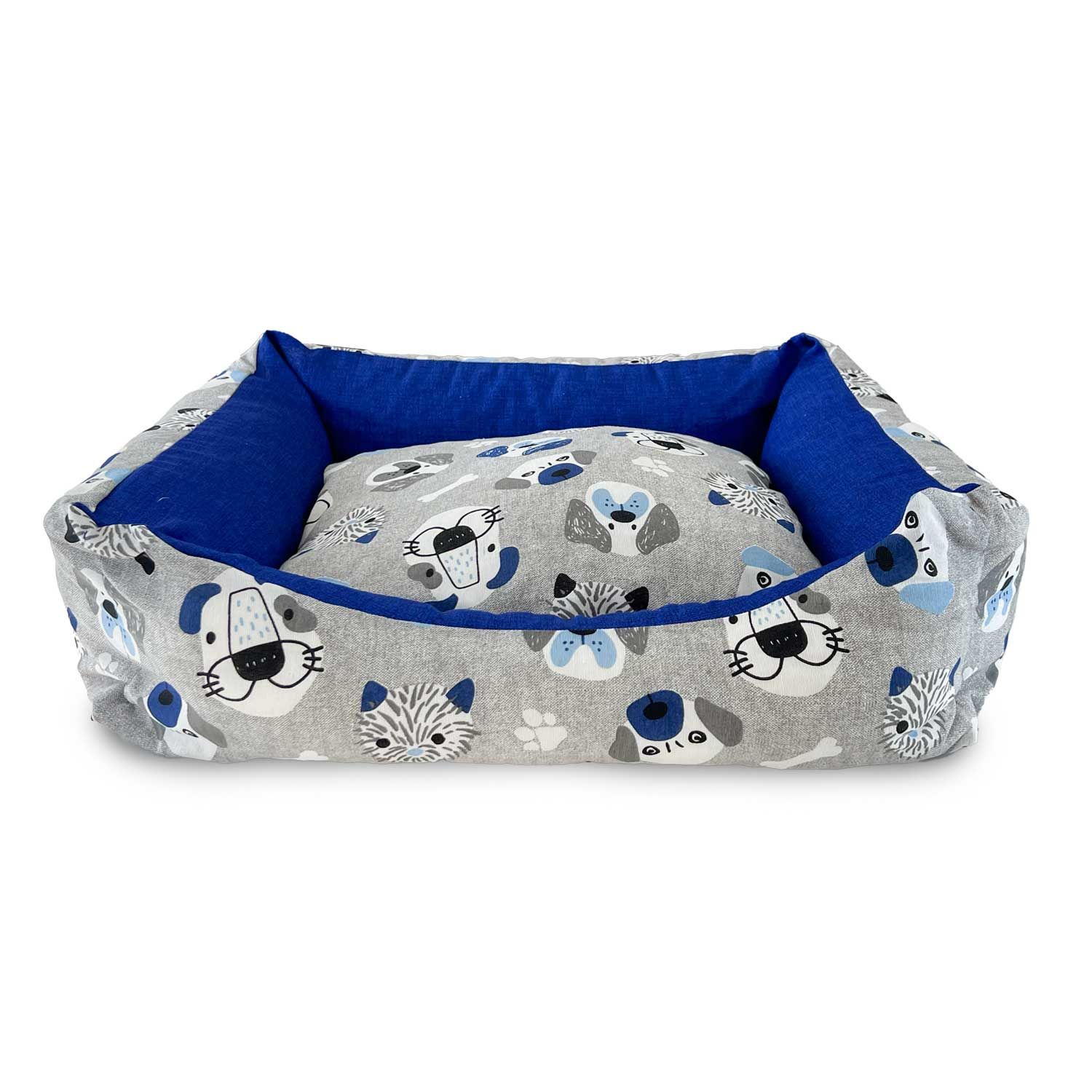 Sogni e Capricci Love-Cuccia per Cani e Gatti, Grigio Scuro, 44 x 34 x 15 cm