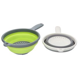 Colino Italiano In Plastica Riciclata - Scolapasta Pratico Con Manico, Bianco O Blu - Foto 5