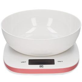 Girmi PS84 Bilancia da Cucina, Capacità ciotola 1 Litro, 1 gr/ 5 Kg