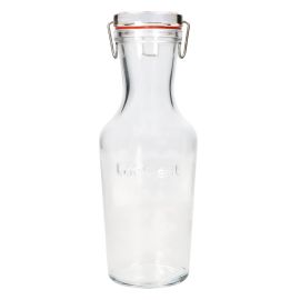 Caraffa Lock Eat Bormioli - Vetro Ermetico 1 Litro Per Conservazione Cibi E Bevande - Foto 7