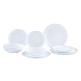 LGVSHOPPING Servizio Di Piatti Da Tavola Bormioli Prima Bianco 18 Pezzi - Foto 11