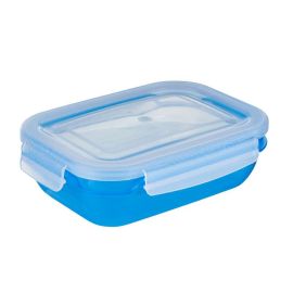 Set Di 3 Contenitori Ermetici Lock & Lock HPL808 – Rettangolari, 850 Ml, Senza BPA, Lavabili In Lavastoviglie, Impilabili - 3