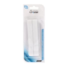 Trimming Shop Elastico Piatto Da Cucito 10 Metri X 7 Mm - Cordino Bianco Per Cinture, Fasce, Riparazioni Abbigliamento E Fai Da Te