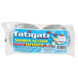 15 Spugne In Acciaio Inossidabile Per Pulizia, Strofinacci Resistenti Per Cucina E Bagno - 3