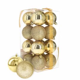 Nataluna Appendino Albero Di Natale Glitter 16 Cm Rosso, Modello Unico 304329126, Decorazione Natalizia Fai Da Te