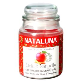 Candela Profumata In Giara - Arancio Cannella 510gr, Cera Vegetale, Stoppino Legno Scoppiettante, Made In Italy - Foto 8