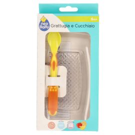 Cucchiaio Grattugia In Acciaio - Per Zenzero, Aglio E Spezie Senza Disordinare