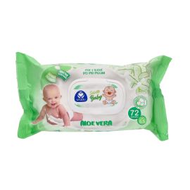 Salviette Baby Sensation Con Camomilla - 72 Pezzi Per Pelli Sensibili - Con Coperchio - Foto 6