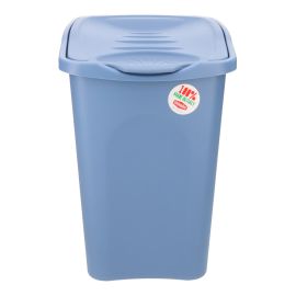 Porta Biancheria Stefanplast 50 Litri Blu - Cestino Per Bucato Con Coperchio - Foto 4