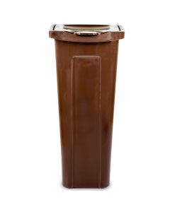 PORTABIANCHERIA SLIM DUPLAST 35LT MARRONE