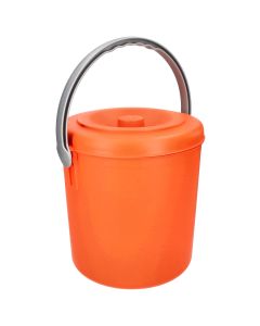 Secchio Flex-Bag 15 Litri Arancio – Contenitore Multiuso Pieghevole In Polipropilene, Resistente E Lavabile