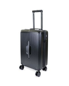 Trolley Cabina Enrico Coveri Liberty – Bagaglio A Mano In Plastica Rigida 55x33.5x22 Cm Nero