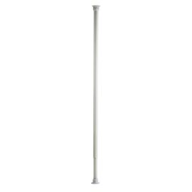 Asta Per Tenda Telescopica Argento Con Terminali Twist In Acrilico – Regolabile Da 36 A 183 Cm, Diametro 25 Mm - 4