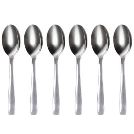 Set Di 6 Cucchiaini Da Caffè In Legno - Posate Tradizionali Marob, Stile Rustico E Naturale, Ideali Per La Colazione E La Tavola Di Tutti I Giorni.