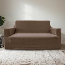 Copridivano alla moda Copridivano lavabile Copridivano Copridivano elasticizzato Set copridivano antiscivolo per cani Protezione per mobili per animali domestici -grigio-2 posti (145-185 cm