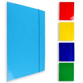 15 Cartelline A4 In Plastica Colorate Con Etichette | Raccoglitori Resistenti, 31x23 Cm, Per Ufficio E Scuola, Con Indici Scrivibili
