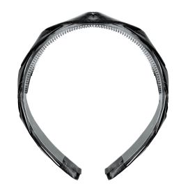 Cerchietto Per Capelli Tessuto Maculato CM 0,5 - Marrone