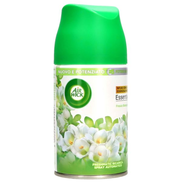 Air Wick Freshmatic Pure Fresh Ricarica Gelsomino 250 Ml: Profumatore D'Ambiente Continuo 24/7, 70 Giorni Di Durata