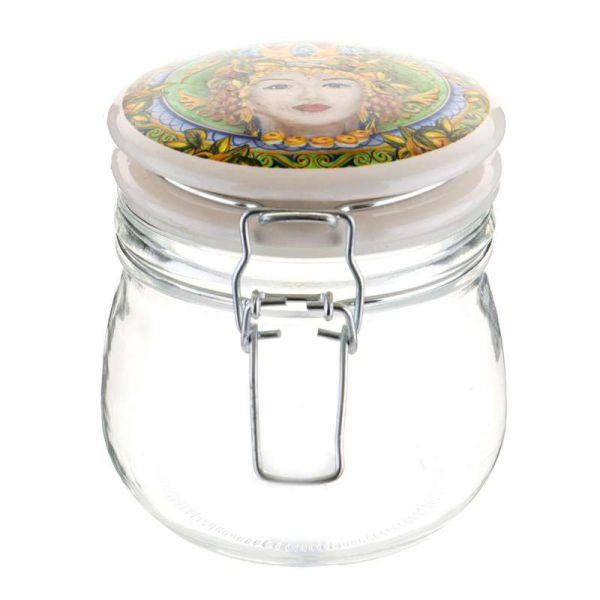 8 Barattoli In Vetro 100 Ml Con Coperchio Ermetico – Mini Bottiglie Portatili Per Marmellata, Miele, Spezie - 3