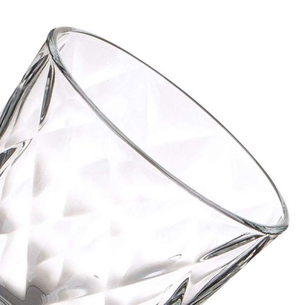 Lot De 6 Verres à Eau Bormioli Rocco Kaleido - Verre Transparent Fabriqué En Italie