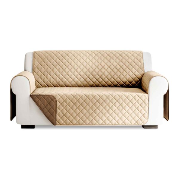 Salvadivano & Salvadivano trapuntato double -face con braccioli 100% poliestere INTIMOEGIDIO (marrone/beige, Poltrona
