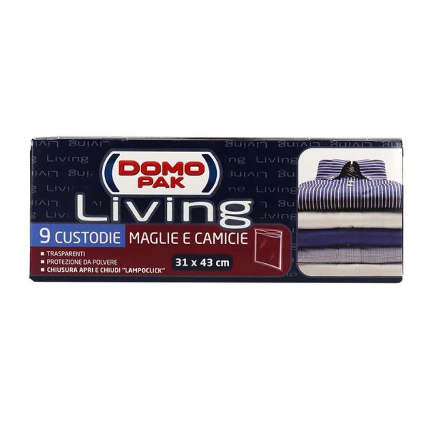 Custodia Per Maglie E Camicie Domo Pak Living - 30x40x20 Cm, Anti Polvere E Lavabile - Foto 6