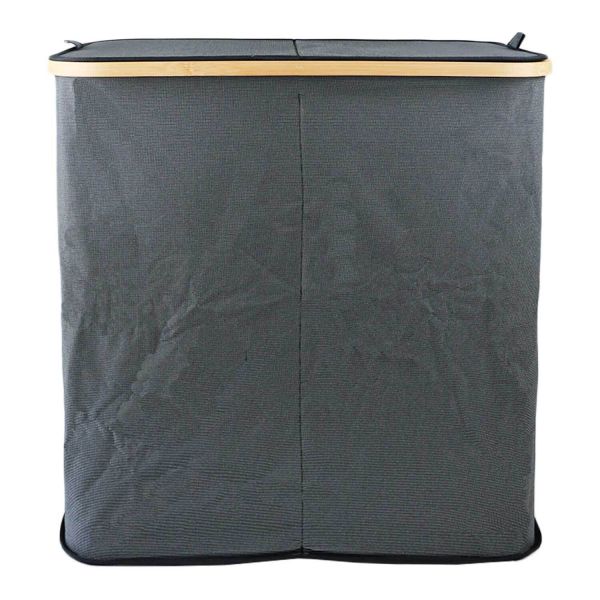 Lifewit Cesto Portabiancheria 150L A 3 Scomparti, Grande Cesta Per Biancheria Con 3 Sacchi Rimovibili, Mobile Per Bucato Per Camera Da Letto, Bagno, Lavanderia, Bianco - 3