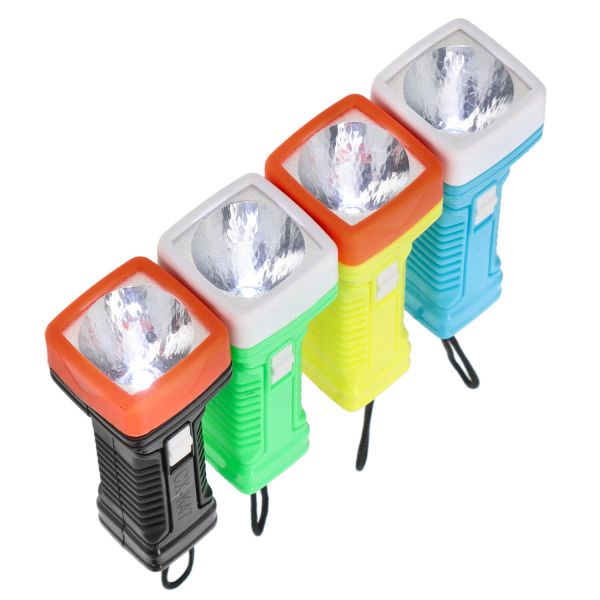Torcia LED multicolore 4 in 1 Rosso Blu Verde Lampada