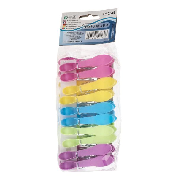 Mollette Per Bucato Con Presa Forte – Confezione 48 Pezzi (3x24) In Plastica Riciclata, Antiruggine E Resistente Alle Intemperie