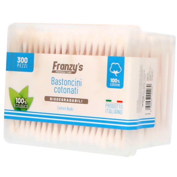 Cotton Fioc Biodegradabili Bamboo 500 Pezzi Pulizia Orecchie Tamponi di Cotton Fioc Biodegradabili Bamboo 500 Pezzi Pulizia Orecchie Tamponi di