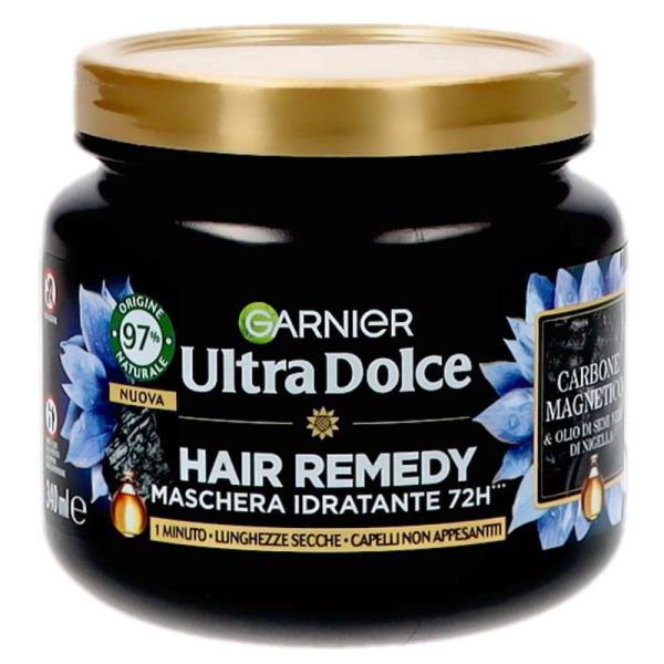 Garnier Ultra Dolce Hair Remedy Mandelmilch Maske – 340 Ml, Intensiv Feuchtigkeitsspendend