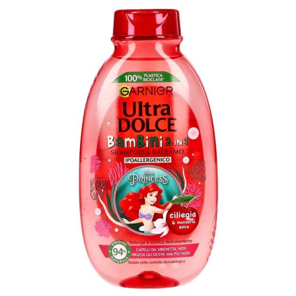 GARNIER ULTRA DOLCE SHAMPOO&BALSAMO BIMBI 250ML CILIEGIA