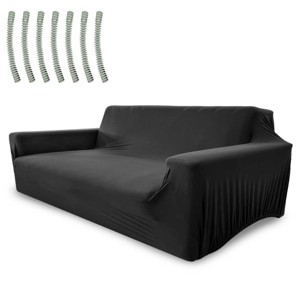 Gemitex Copridivano Posti Nero Franzy's