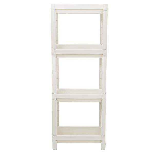 Libreria 4 Ripiani 73X24X170 Legno Bianco | Leroy Merlin