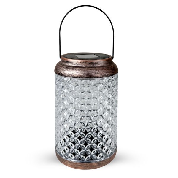 Lanterna Glitter Con Uccellini - Decorazione Luminosa Per Casa - Foto 8