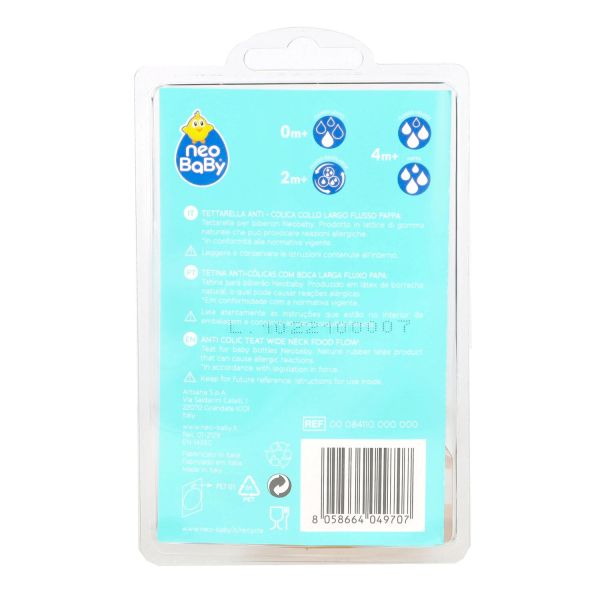 Tettarella Anti-Singhiozzo Per Neonati - Ciuccio In Caucciù, Design Mini Per Comfort - Foto 7