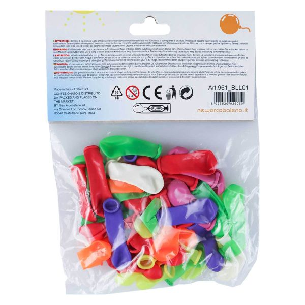 Gonfiatore Pompa Palloncini D'acqua Gavettone + 50 Palloncini Feste