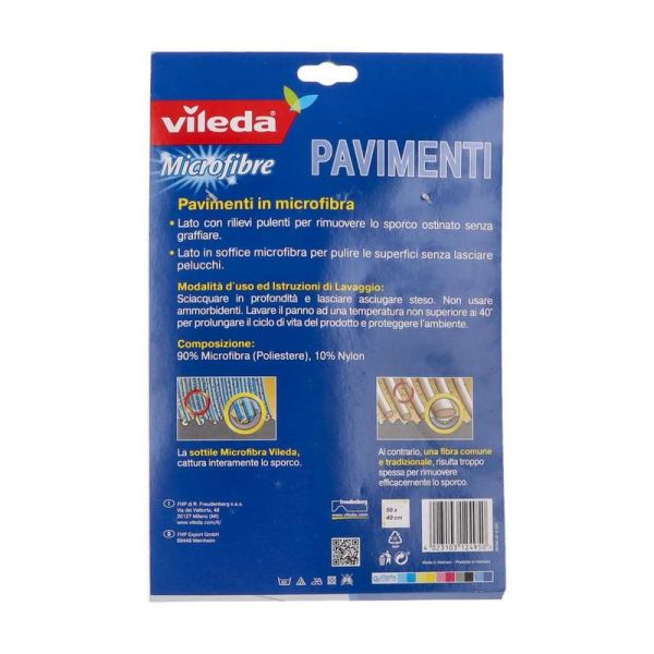 Panni 4pz Pulilava Compatibili Folletto 48908 Sp 600 Soft Pavimenti Duri 805506061947 24607567