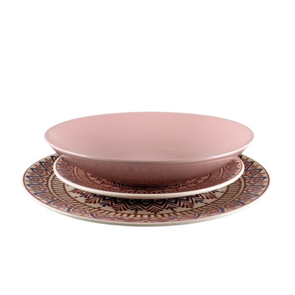 Set Accessori Bagno 2 Pezzi In Ceramica Rosa Soft Touch Spring - Foto 8