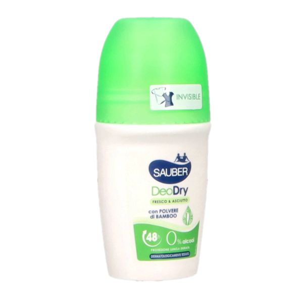 Sauber Deo Care Roll-On – Alkoholfrei, 50 Ml, Unisex Duft Für Langanhaltenden Schutz