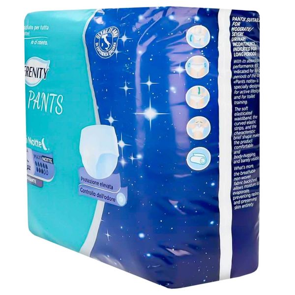 Serenity Pannoloni Pants SERENITY PANTS Mutande Assorbenti Assorbenza SUPER  Misura
