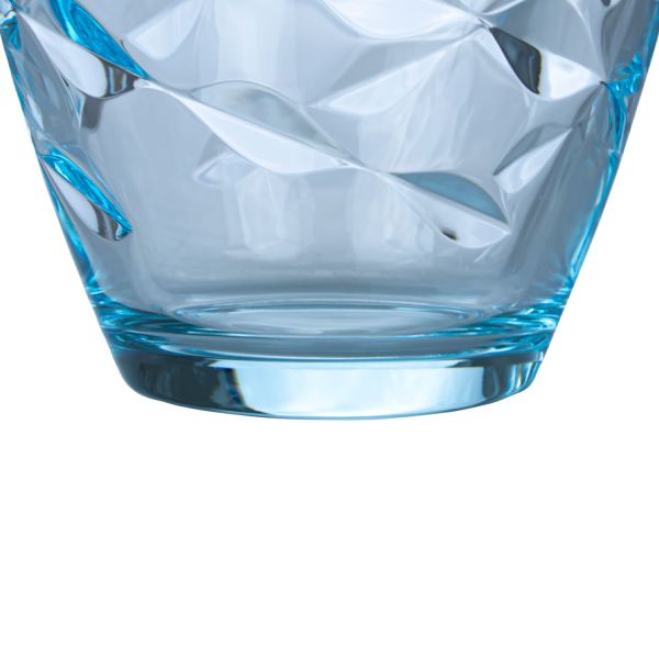 Bicchieri In Plastica Kimmel – 250 Ml, Set Da 6 Pezzi, Colore Azzurro, Infrangibili E Impilabili, Per Feste E Campeggio - 3