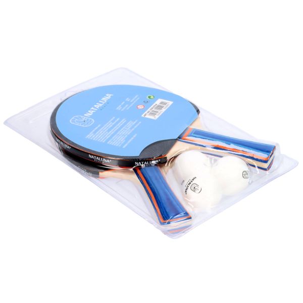 Set di racchette da ping pong da competizione professionale a tre